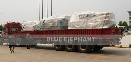 江蘇徐州客戶板式家具生產(chǎn)線發(fā)貨實(shí)拍